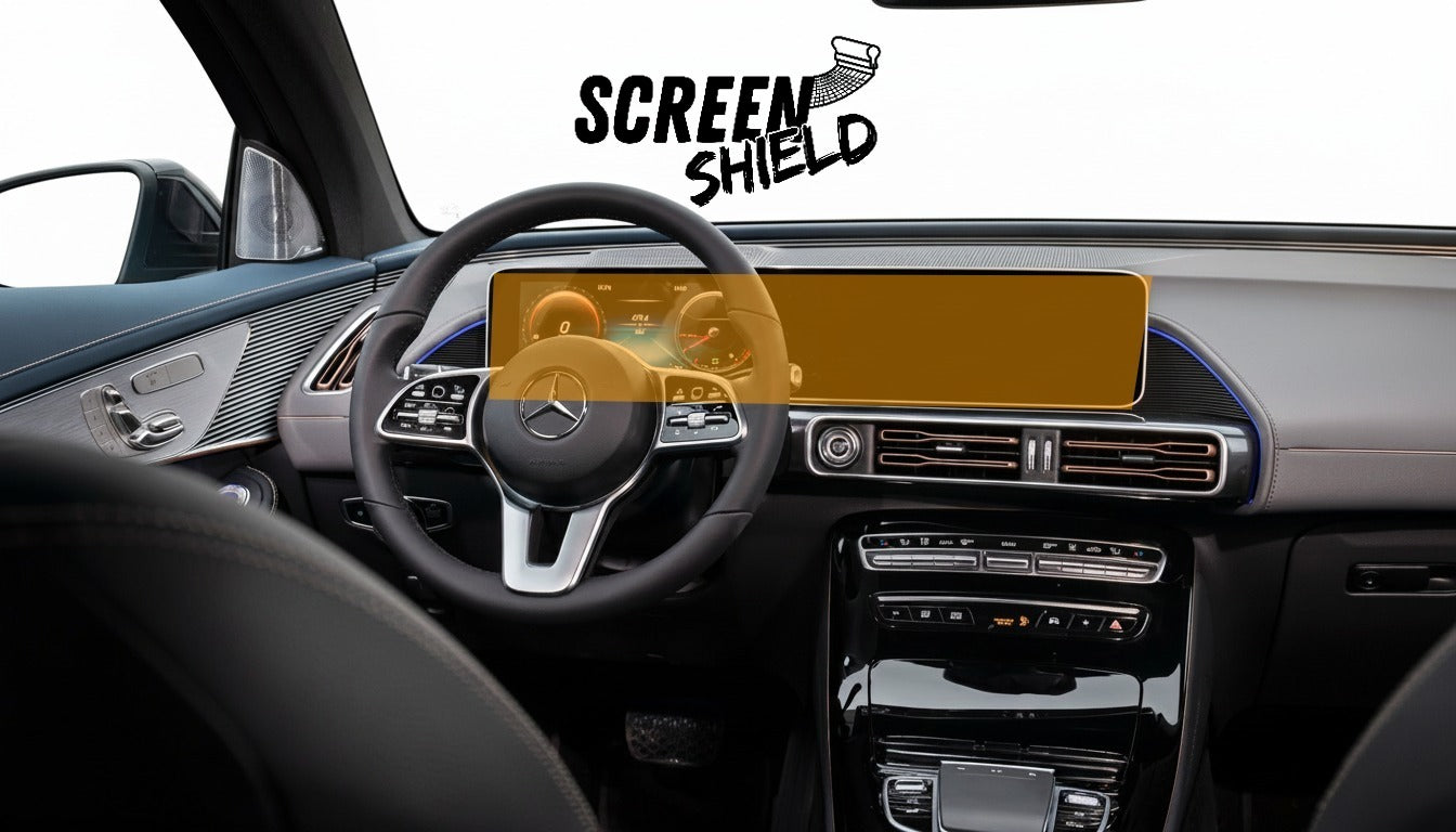 Folie Protectie Navigatie Mercedes-Benz EQC
