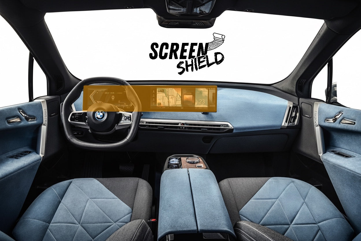 Folie Protectie Navigatie BMW IX