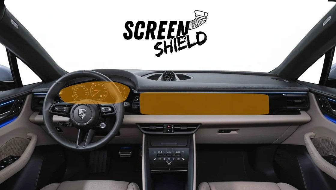 Folie Protectie Navigatie Porsche Macan