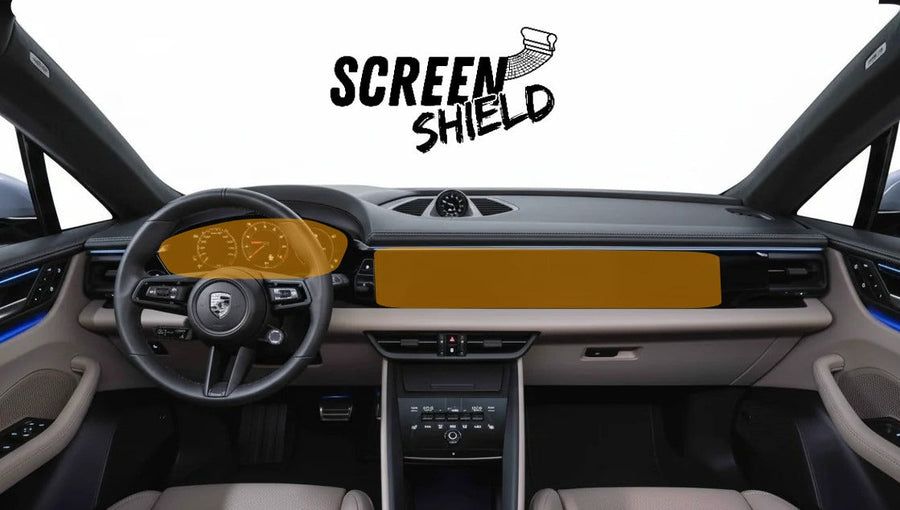 Folie Protectie Navigatie Porsche Macan