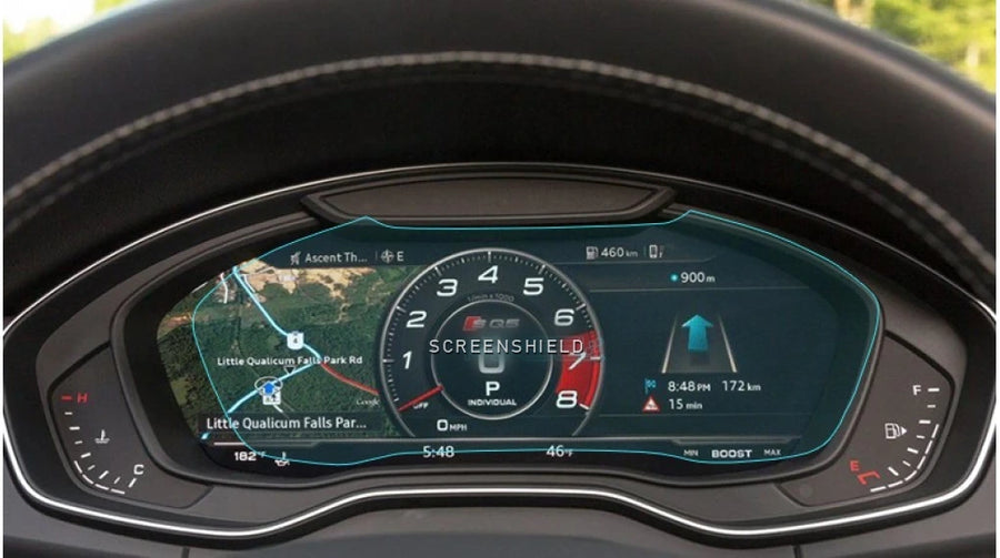 Folie de protecție ceasuri digitale AUDI A4 / S4 / RS4 - 12“