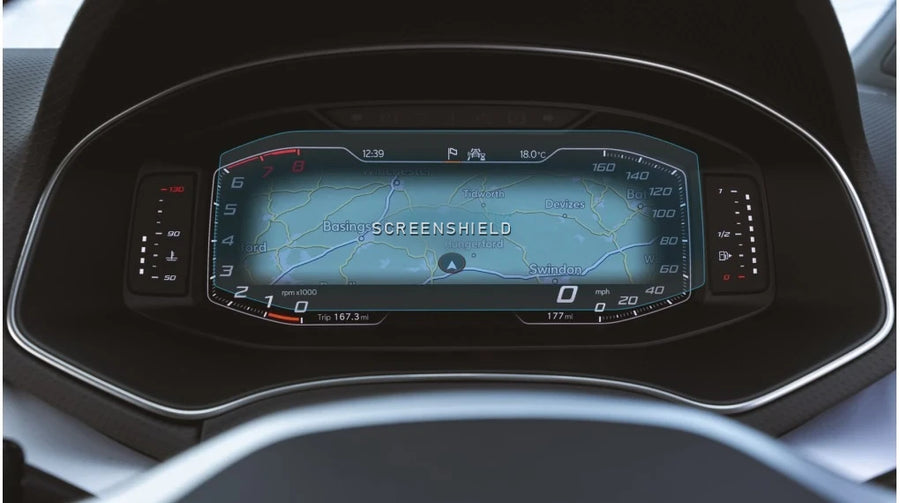 Folie de protecție ceasuri digitale SEAT IBIZA - 9.9“
