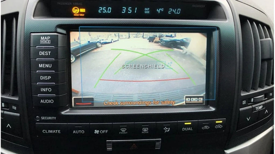 Folie de protecție navigație TOYOTA LAND CRUISER 200 - 8.1“
