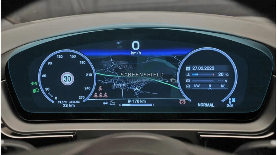 Folie de protecție ceasuri digitale PORSCHE CAYENNE - 15.2“