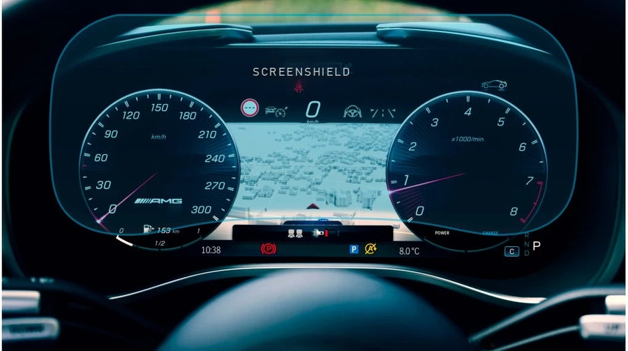 Folie de protecție ceasuri digitale MERCEDES BENZ SL - 13.5“