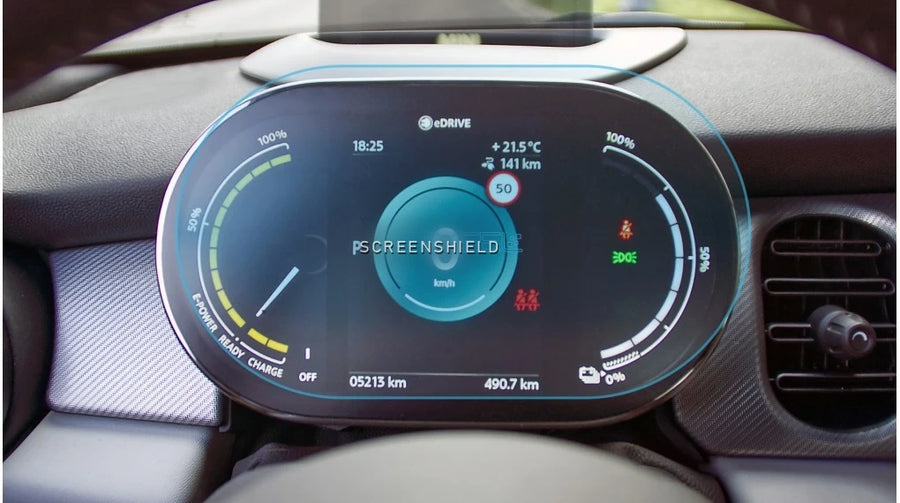 Folie de protecție ceasuri digitale MINI COOPER - 9.5“