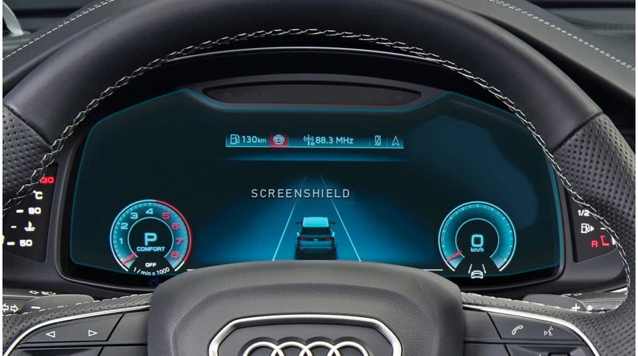 Folie de protecție ceasuri digitale AUDI Q8 / SQ8 / RSQ8 - 12“
