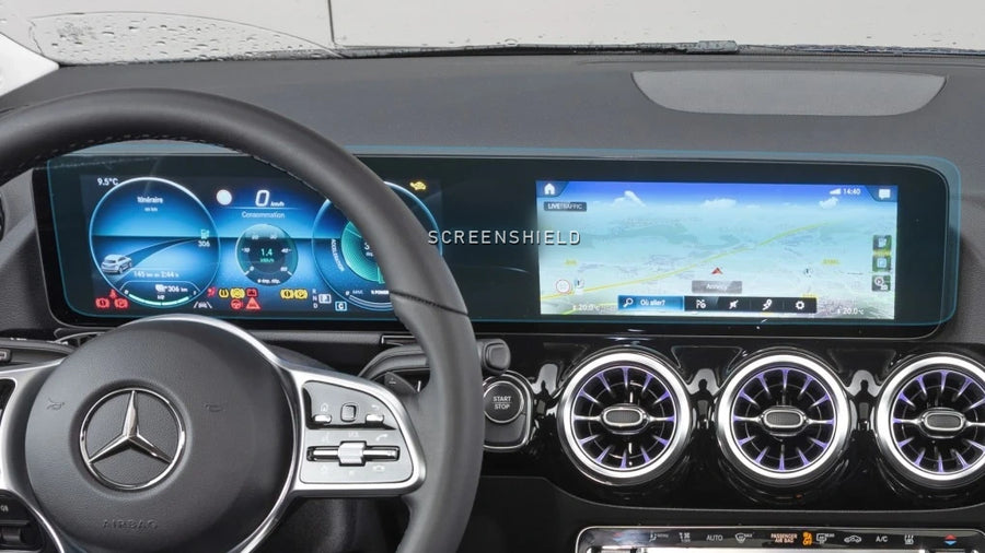 Folie de protecție navigație MERCEDES BENZ EQA - 24.7“