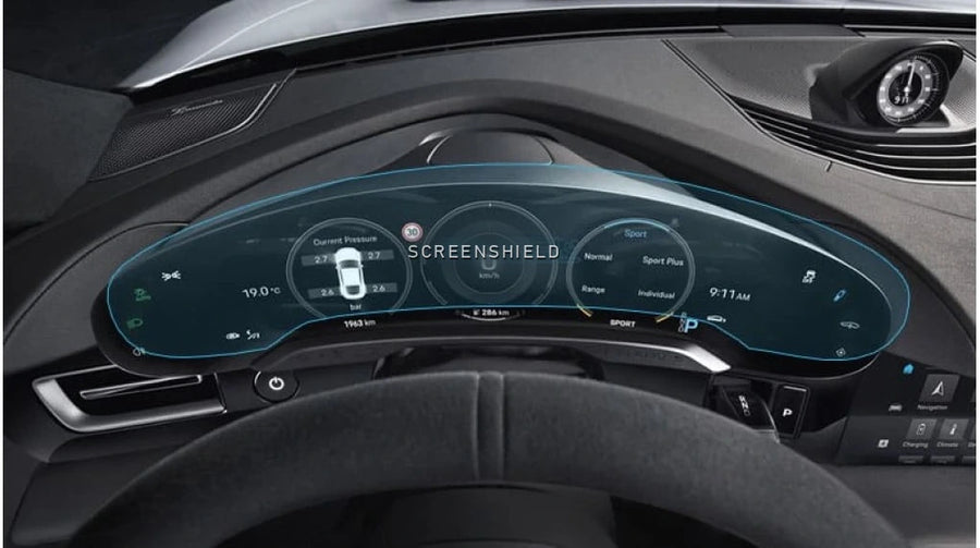 Folie de protecție ceasuri digitale PORSCHE TAYCAN - 20.5“
