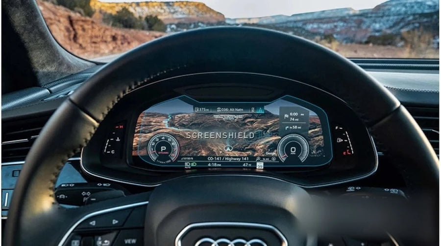 Folie de protecție ceasuri digitale AUDI A7 / RS7 / S7 - 12“
