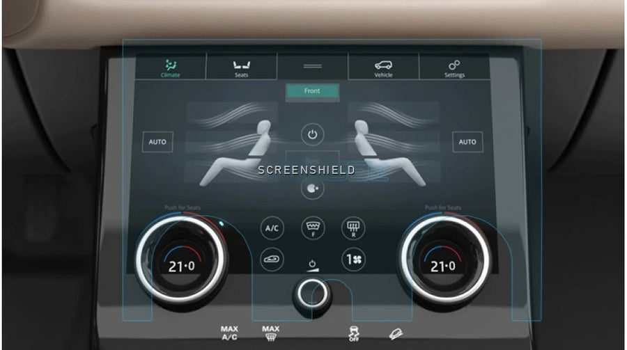 Folie de protecție control climatizare LAND ROVER RANGE ROVER VELAR - 11.8“