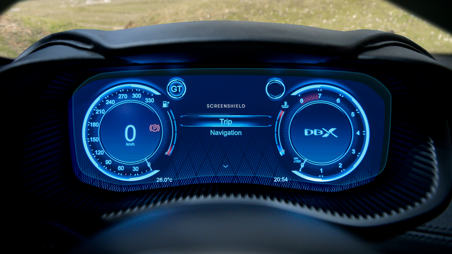 Folie de protecție ceasuri digitale ASTON MARTIN DBX - 11.9“