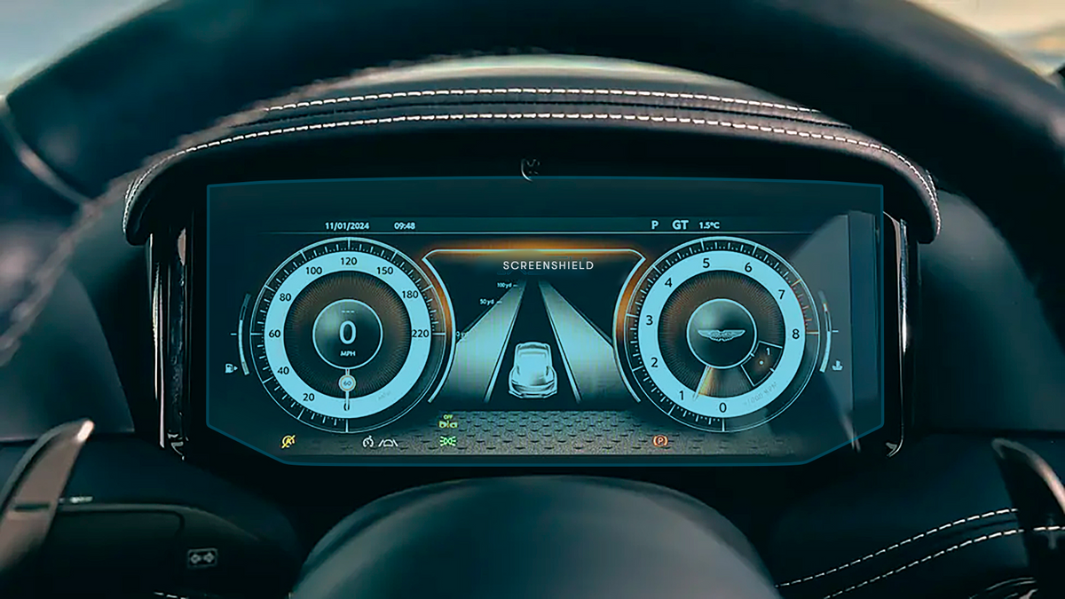 ASTON MARTIN DB12 panoul de bord 11.3″ Image 1 - ScreenShield blur și watermark