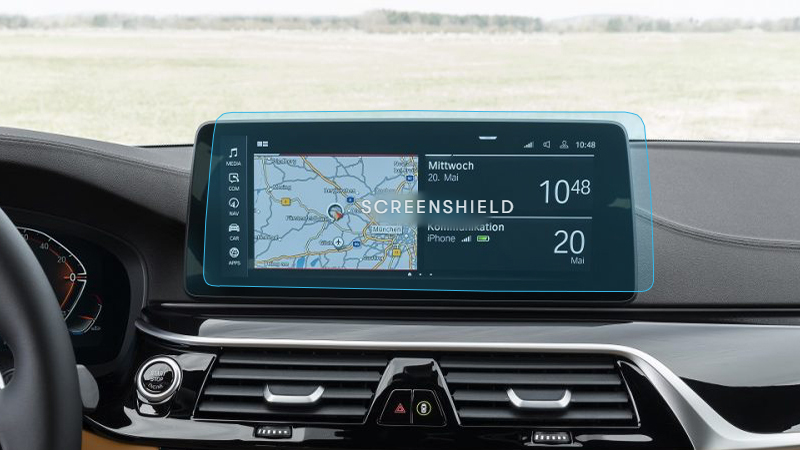 Folie de protecție navigație BMW 5 / M5 2016 - 2020 (G30, G31, G38, F90) - 14.7“