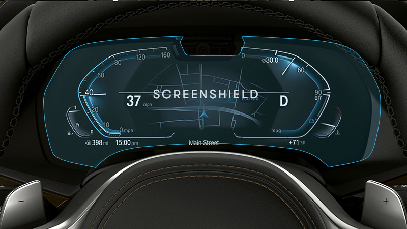 Folie de protecție ceasuri digitale cu cameră BMW X5 - 14.2“