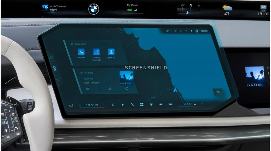 Folie de protecție navigație BMW 7 - 18.8“