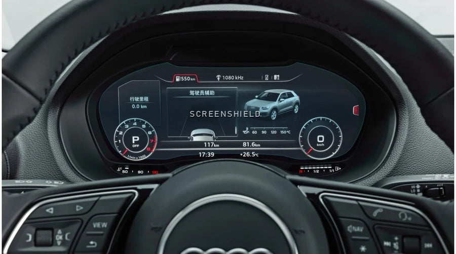 Folie de protecție ceasuri digitale AUDI Q2 - 11.9“