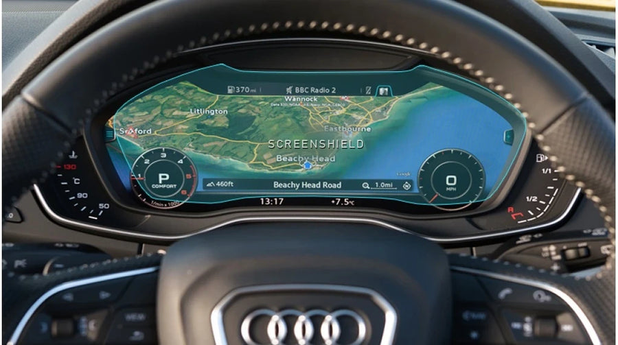 Folie de protecție ceasuri digitale AUDI Q5 / SQ5 - 12“