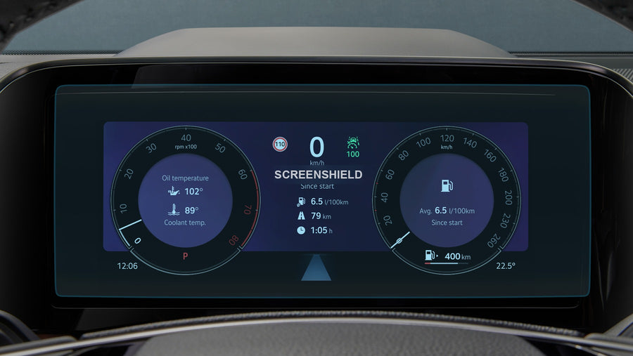 Folie de protecție ceasuri digitale SKODA KODIAQ - 13“