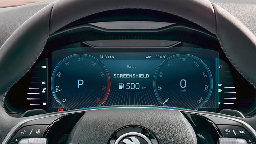 Folie de protecție ceasuri digitale SKODA SCALA - 9.9“