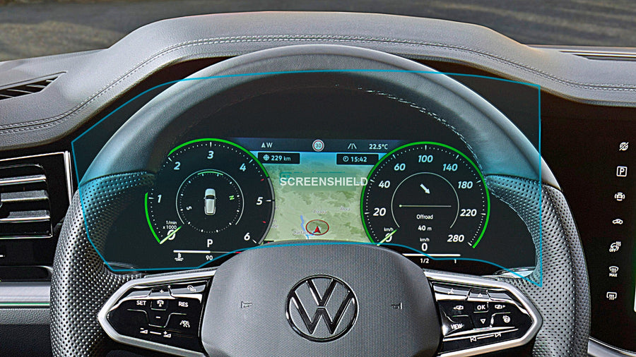 Folie de protecție ceasuri digitale VOLKSWAGEN TOUAREG - 16.2“
