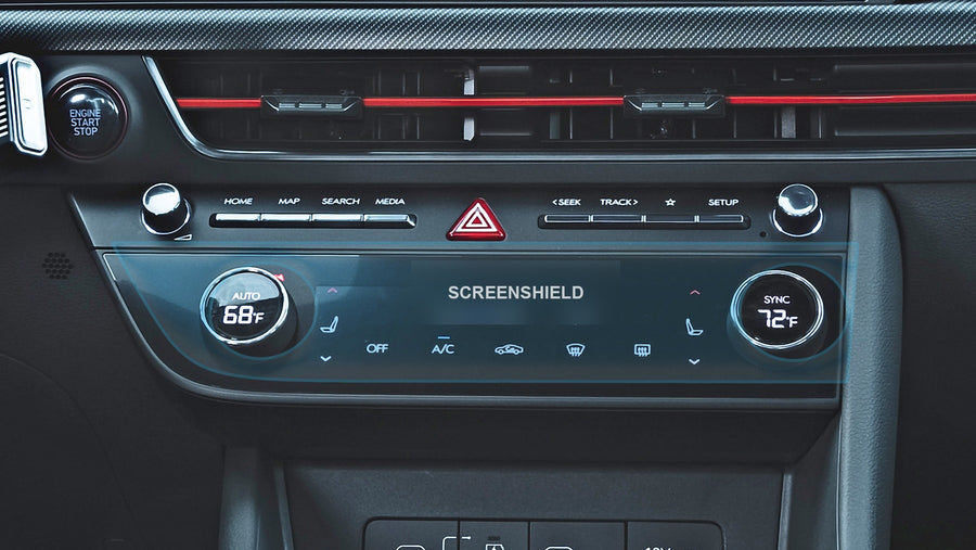 Folie de protecție control climatizare HYUNDAI SONATA - 12.3“