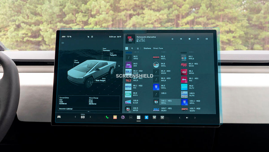 Folie de protecție navigație TESLA CYBERTRUCK - 19.3“