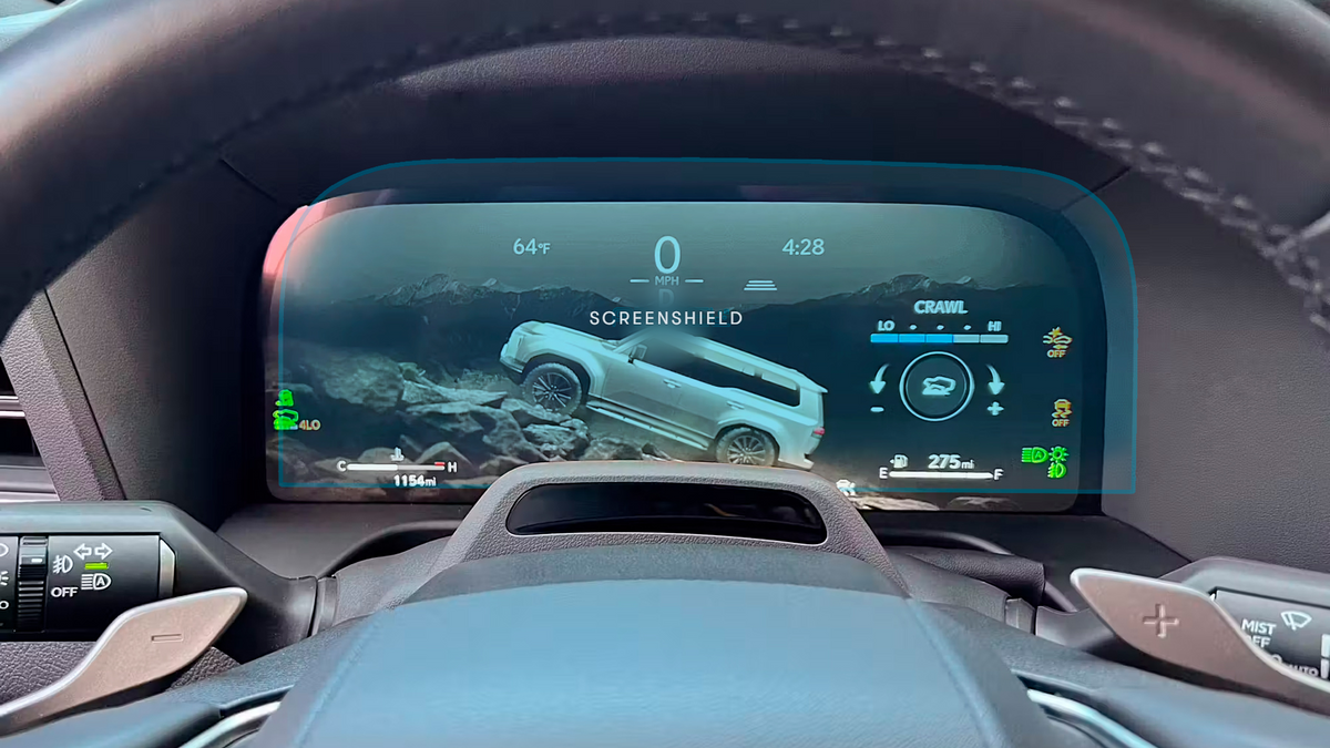 LEXUS GX panoul de bord 12.6″ Image 1 - ScreenShield blur și watermark