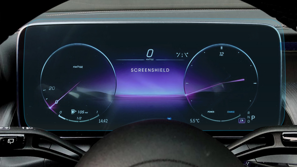 MERCEDES BENZ GLC-CLASS panoul de bord 14.4″ Image 1 - ScreenShield blur și watermark