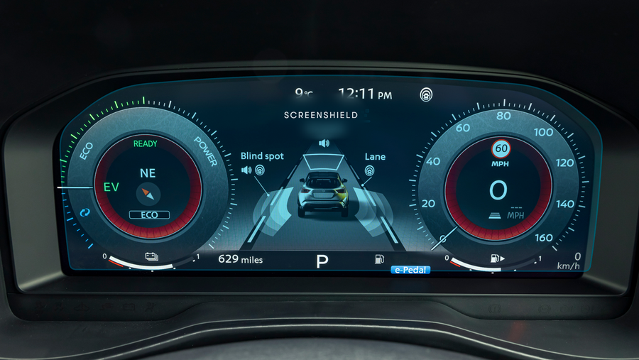 Folie de protecție ceasuri digitale NISSAN JUKE - 12.1“