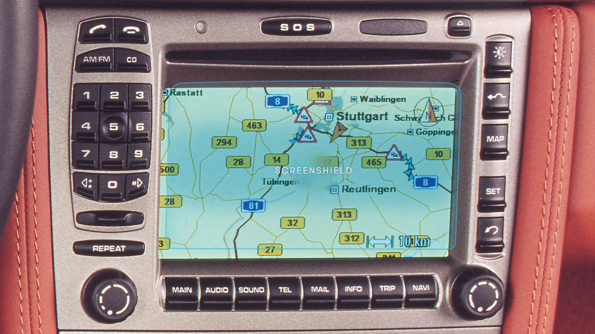 PORSCHE 911 monitor 5.6″ Image 1 - ScreenShield blur și watermark