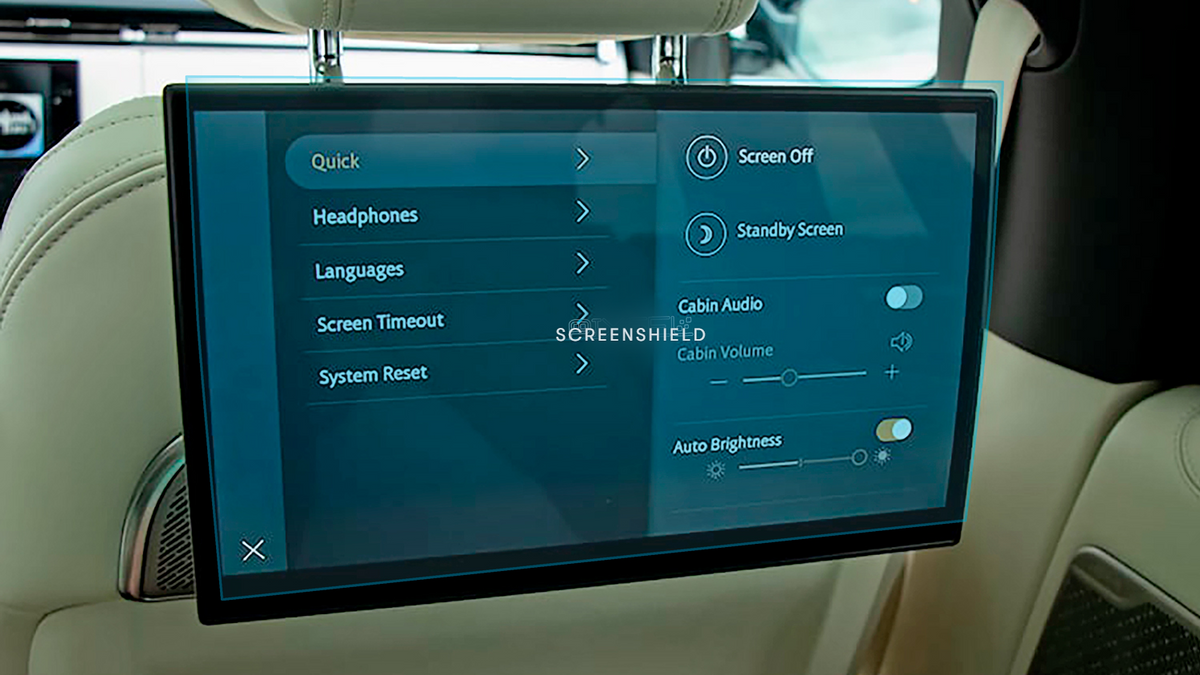 LAND ROVER RANGE ROVER monitorul din spate 12.1″ Image 1 - ScreenShield blur și watermark