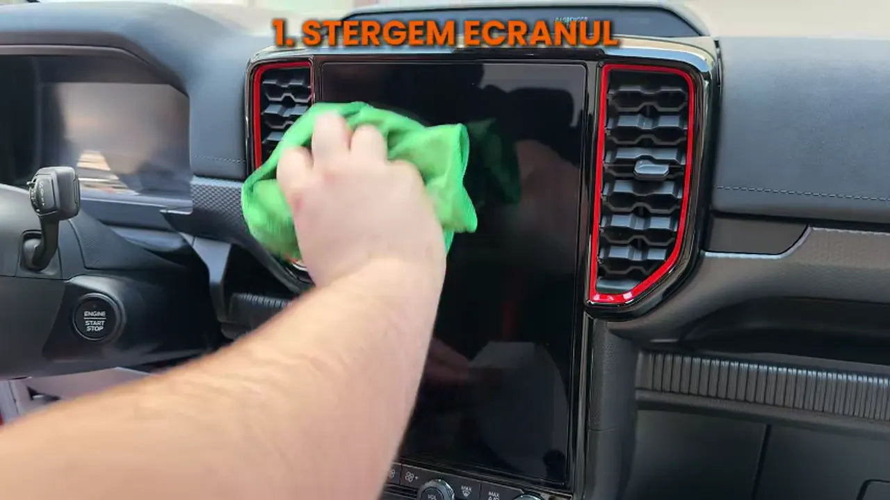 Vezi cum se aplica folia