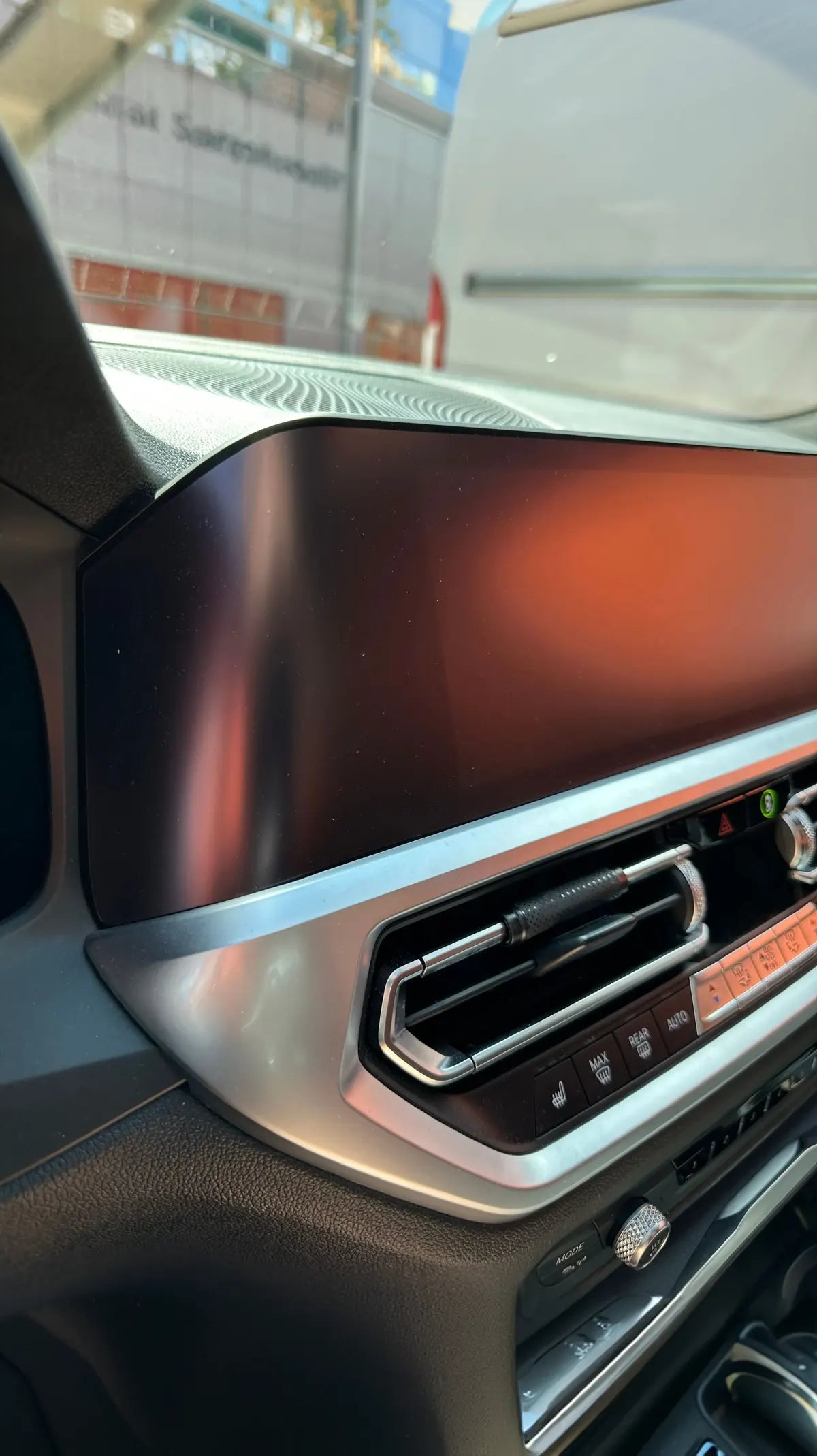 ScreenShield montat pe BMW Seria 3
