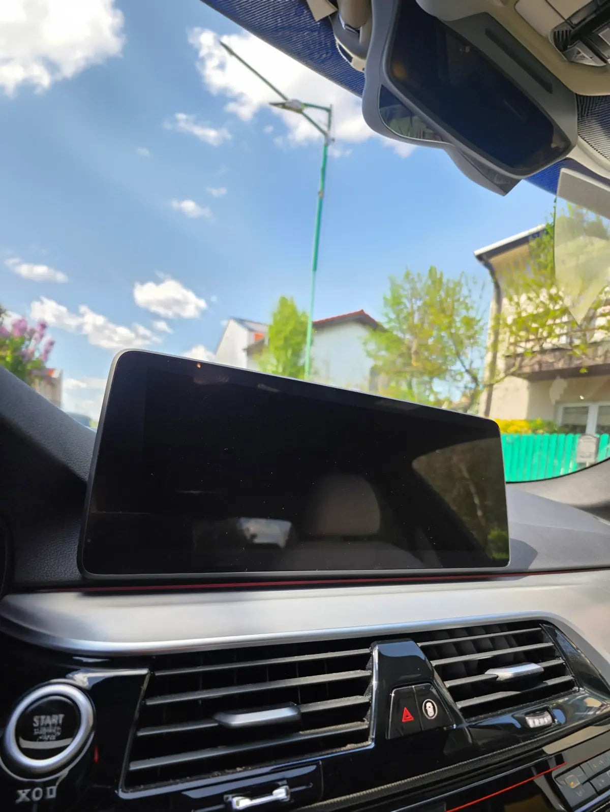ScreenShield montat pe BMW Seria 5